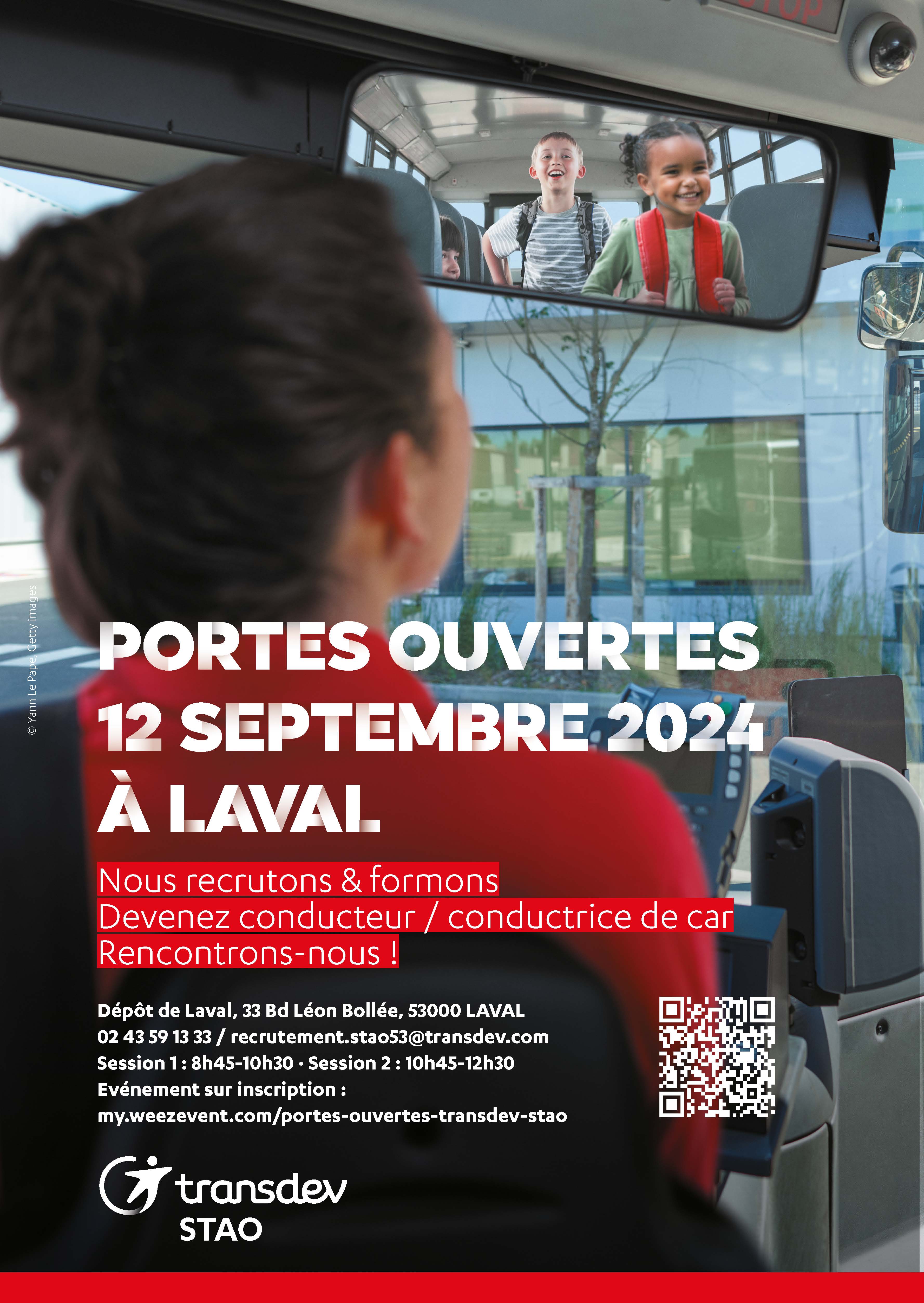 Affiche Portes Ouvertes Laval le 12 septembre 2024