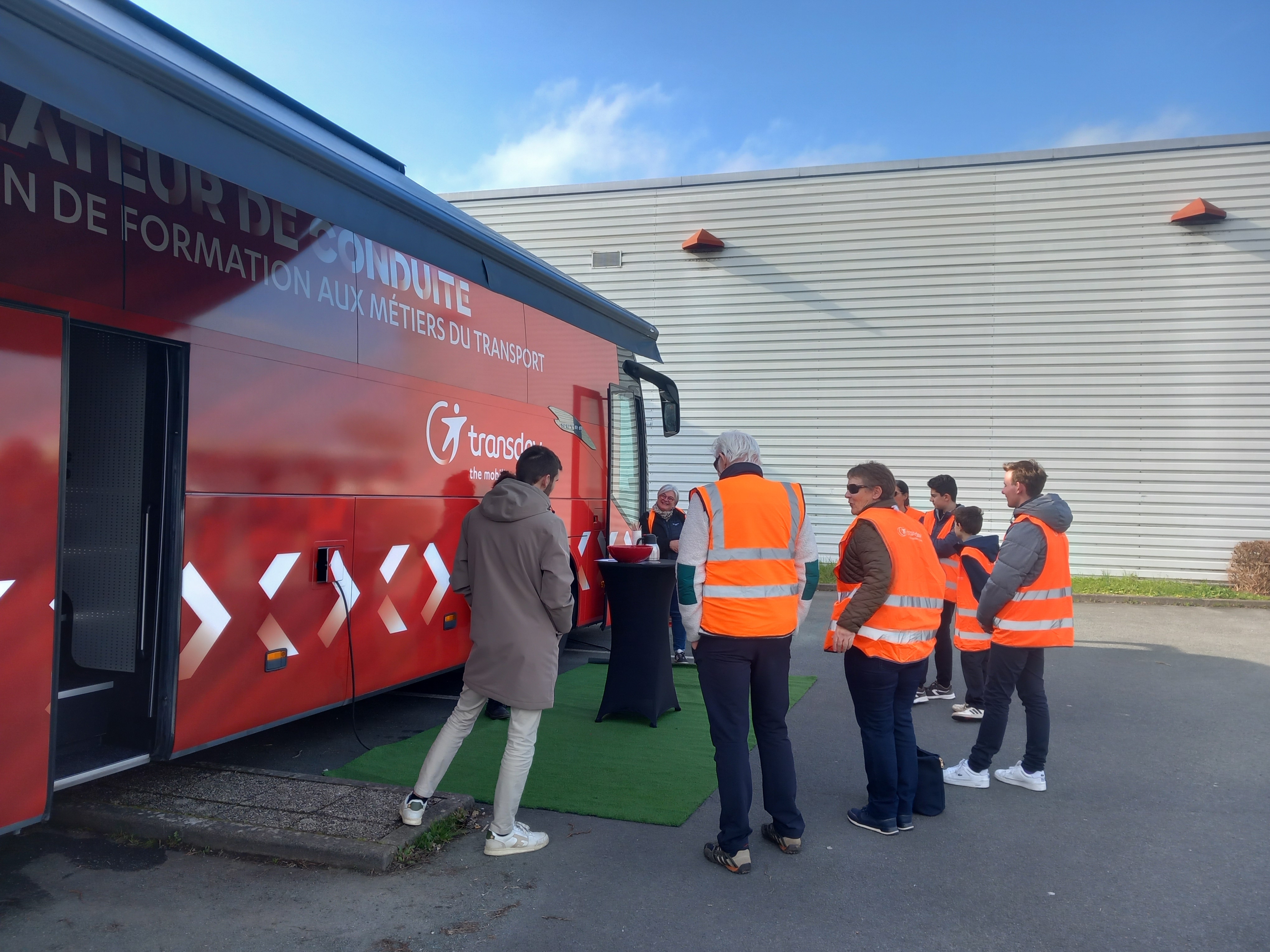 Accueil de visiteurs sur notre site aux Ponts-de-Cé dans le cadre du Made In Angers 2025