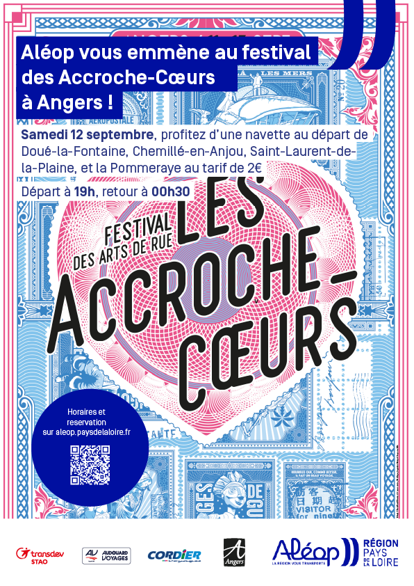 Aléop vous emmène au festival des Accroche-Coeurs