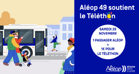 Téléthon 2025 : les transporteurs Aléop en Maine-et-Loire se mobilisent pour la solidarité